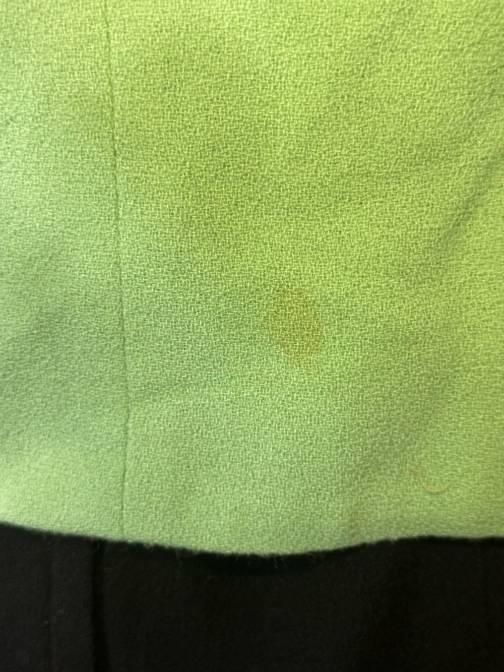 Vintage Rickie Freeman for TeriJon Mint Green & Black Two-Piece Suit Set Wool - Picture 6 of 6